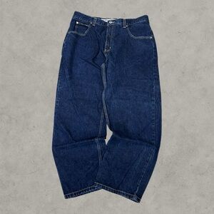 Anchor‎ Blue Jeans Mens 36x30 Dark Blue Baggy Wide-Leg Grunge 2000s  Skater